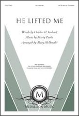 He Lifted Me SATB choral sheet music cover
